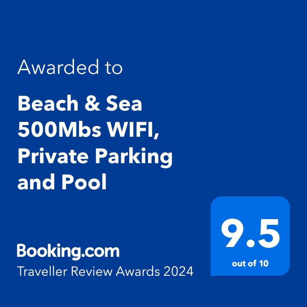 Beach & Sea Apt, Fast Wifi, Airco, Private Parking And Pool Portimão Zewnętrze zdjęcie